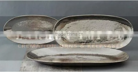 Aluminum Serving Tray 14"