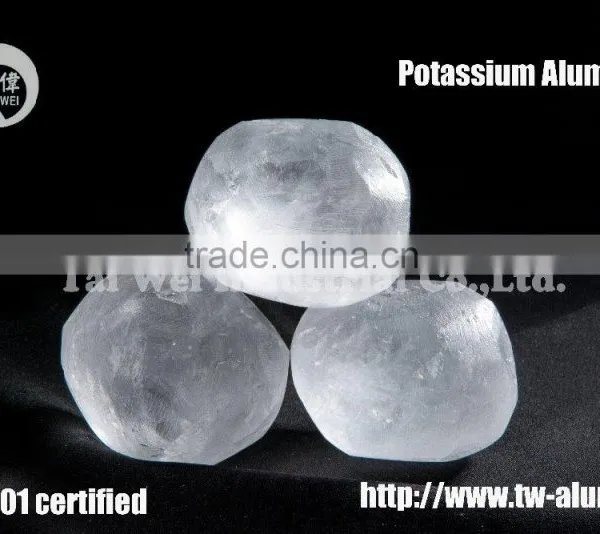 High Quality Crystal Potash Alum Deodorant Aluminium Potassium Sulphate photo-5