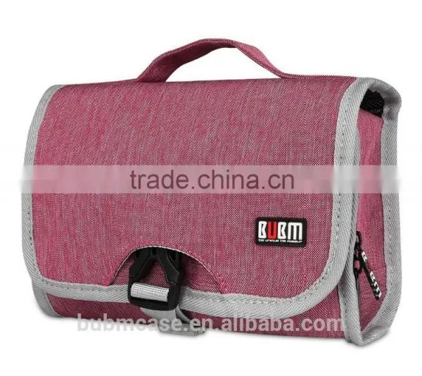 Wholesale Nylon Folding Small Protable Cosmetic Bag Washing Tool Bag photo-3