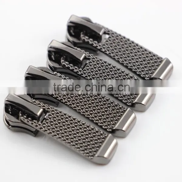 #5 Cobwebbing Metal Zipper Slider