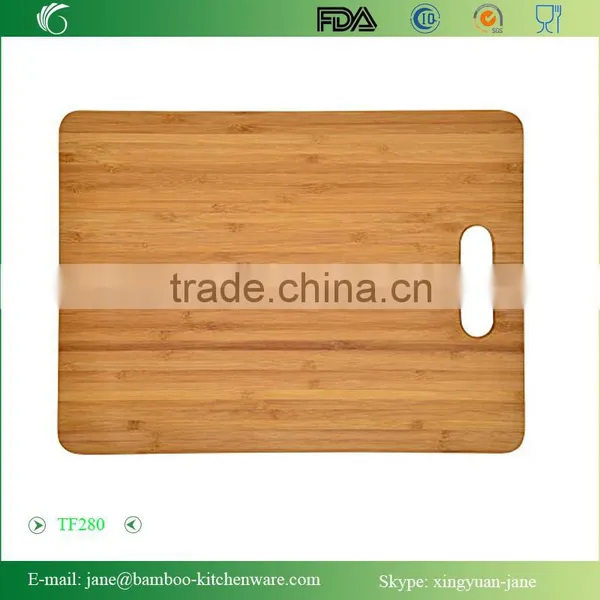 Strong and Durable Bamboo Cutting Board Set With Knife Dull photo-3