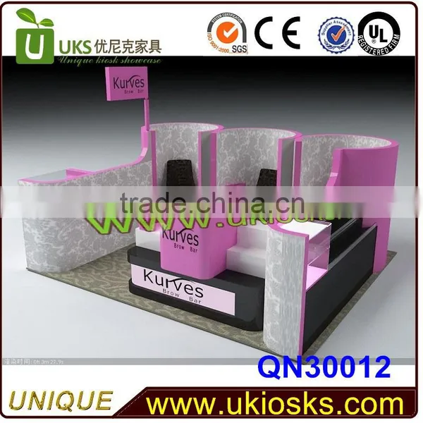 Most Attractive and Well-arranged Nail&Eyebrow Kiosk With CE Certificated