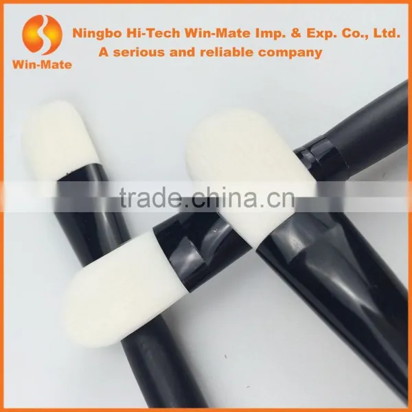 2015 Top Quality Beauty Use White Nylon Hair Best Eyeshadow Brushes With Wood Handle photo-3