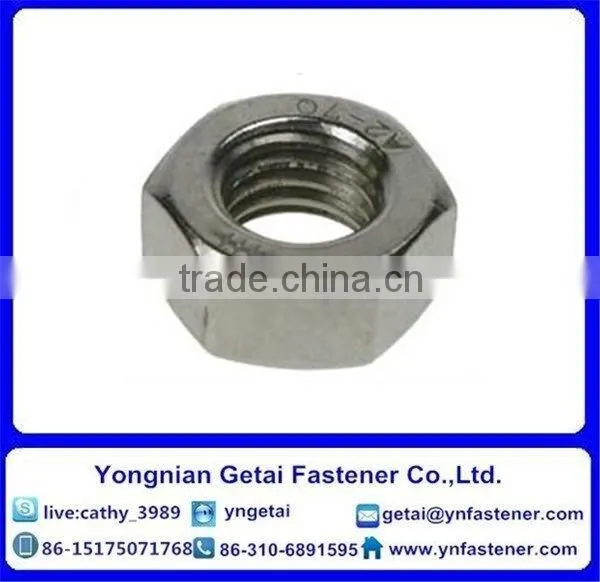 201/202/304/316 Stainless Steel Hexagon Nuts and Bolts M6-M56 photo-4