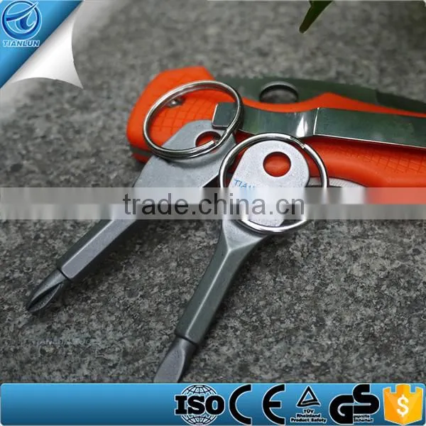 Slotted&Phillips Screwdrivers Survival Hand Tools,Latest Design Key Screwdriver Set, Outdoor Pocket Screwdriver Set for Camping