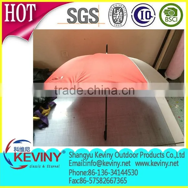 Small Golf Umbrella Straight Umbrella Auto Open Umbrella Made by China Umbrella Manufacturer photo-4