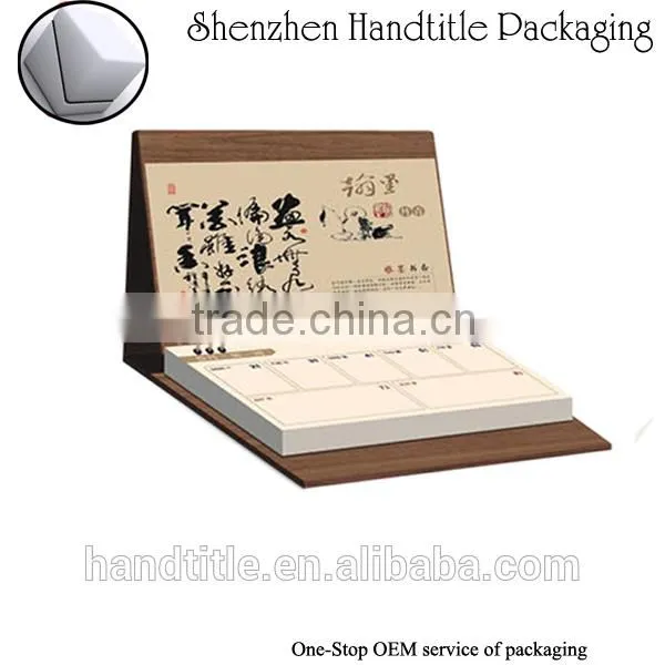 Wholesale Custom Creative Triangle Desk Calendar With Cute Design photo-3