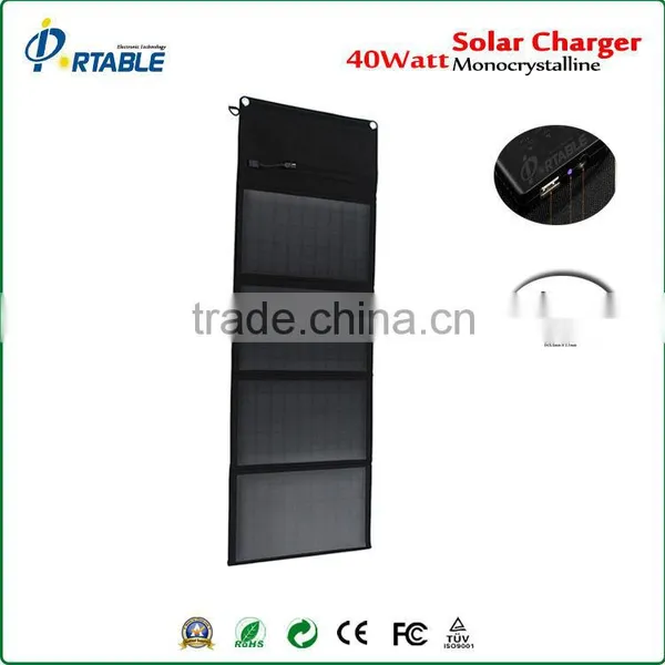 40W 2015 New Design Solar Universal Folding Travel Bag With High Power Output From Folding Solar Factory photo-2
