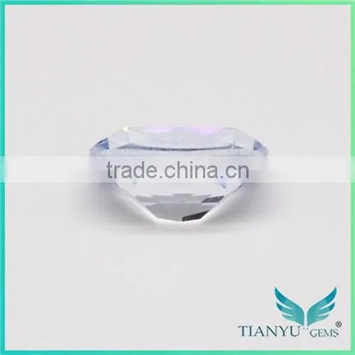 Wuzhou Gems Processing Loose Synthetic #105 Blue Green Nano Spinel Gemstone photo-5