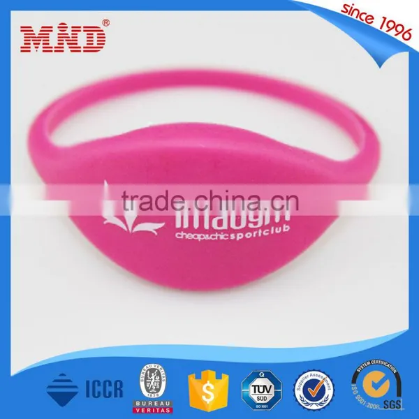 MDSW49 NFC Silicon Wristbands,Active RFID Wristband ,Soft PVC RFID Wristband photo-6