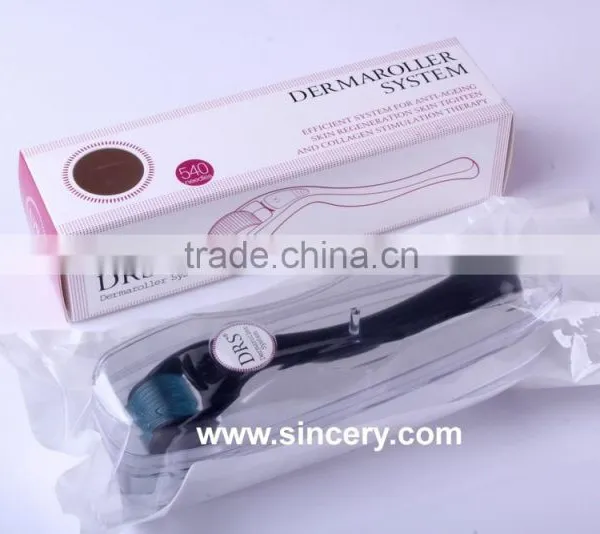 Cellulite Reduction Wrinkle Removal Titanium Needles Dermaroller 3 in 1 photo-2