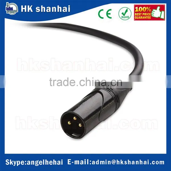 Wholesale Male to Female M/F 10ft 3 Pin XLR Connector Cable Gold-plated High Grade Low Noise Microphone Cable photo-2