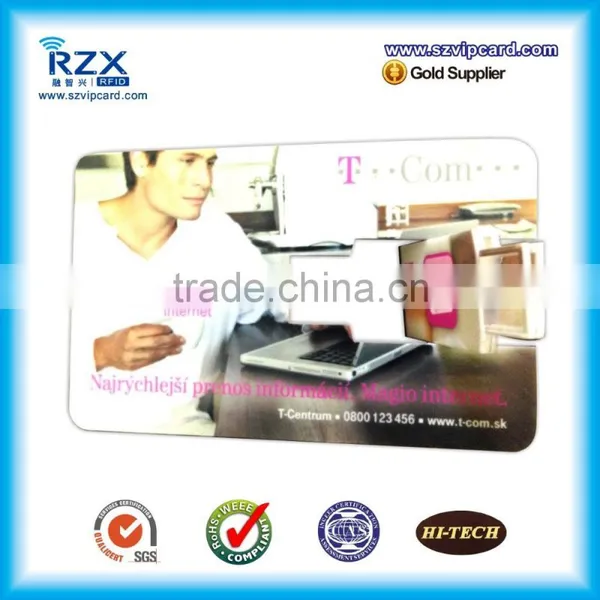 Large Manufacturing Plastic Promotion Flash Drive Christmas Gift Card USB Card photo-6