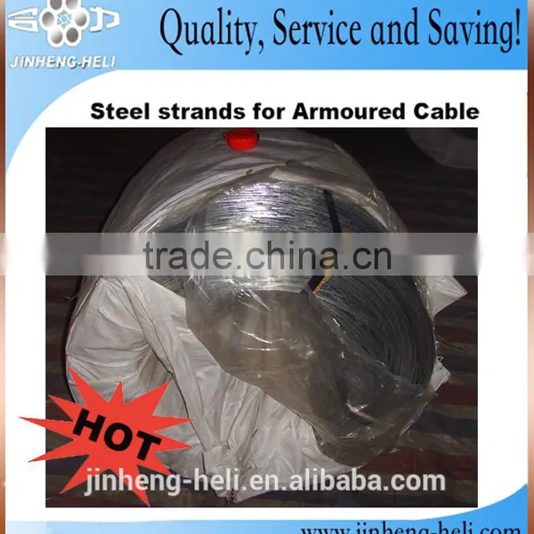 ASTM A475 5/16 Messenger Wire Steel Wire Strand photo-4