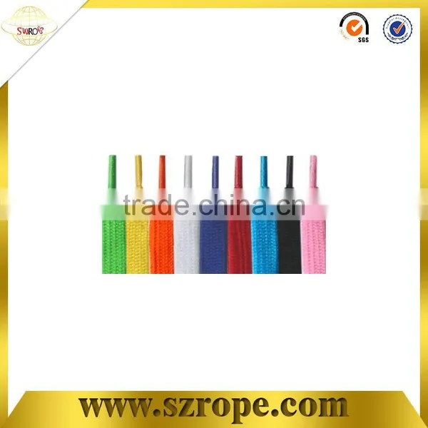 Polyester Cheap Customer Logo Shoelace photo-3