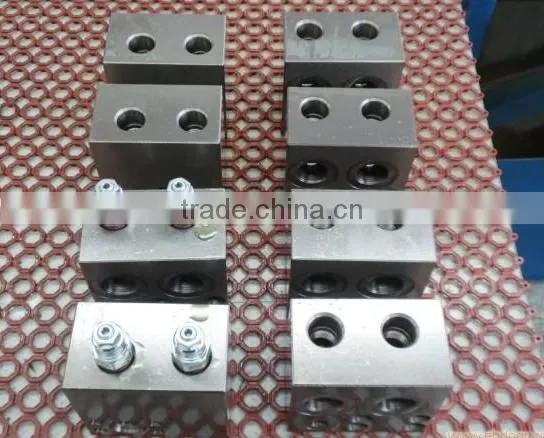 Custom Made Anodized Aluminum Hydraulic Manifold Blocks photo-2
