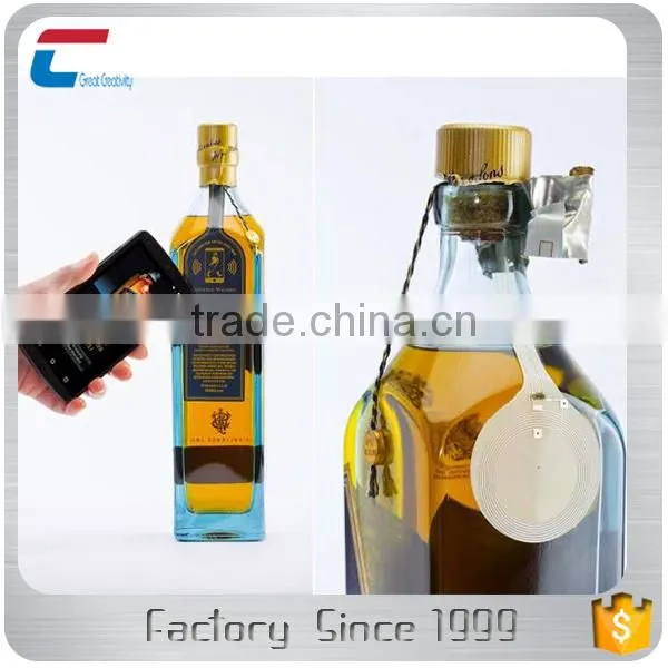 13.56MHz Disposable Self Adhesive NFC Tag Fragile Label photo-3