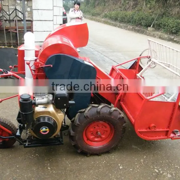 Air-cooled Diesel Engine Harvester Rice Combine Rice Harvester
