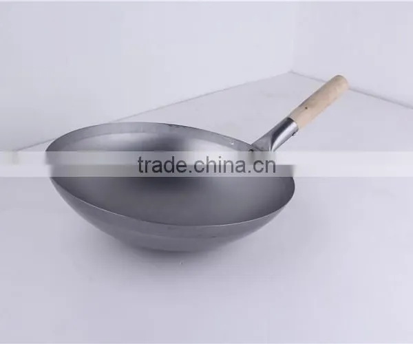 SGS Certificate Machine Made Induction Two Handle Wok Cooker photo-6