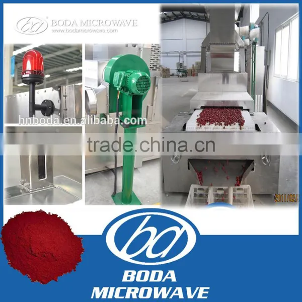 Microwave Belt Dryer Iron Oxide Red Dryer Making Machine photo-6