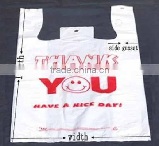 T-shirt Plastic Bags Packing Bag