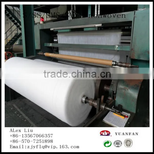 China Wholesale 100% pp Spunbonded Non-woven 9gsm-200gsm Fabric photo-2