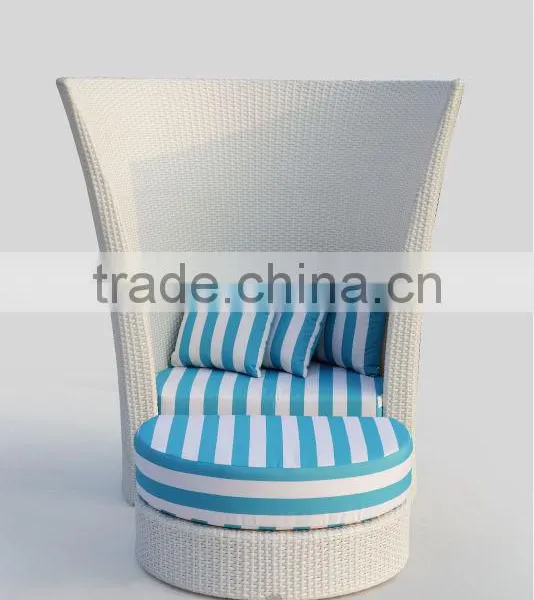 Comfortable Used Patio Furniture Garden Line High Back Chair photo-2