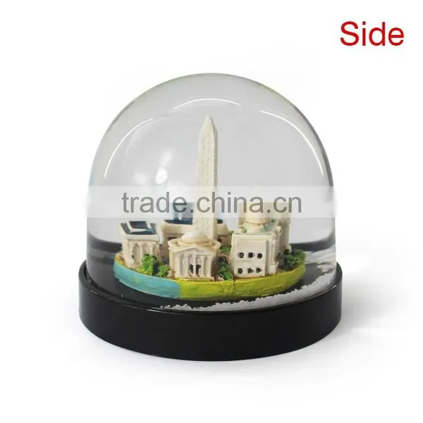 2015 Clear Plastic Craft Snow Globe photo-2