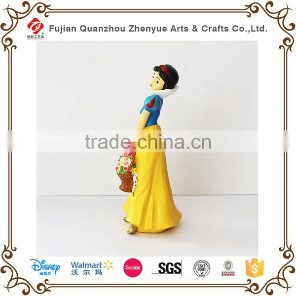 Beautiful Resin Snow White Figure for Garden Decor photo-4