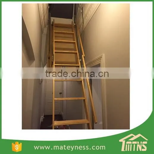 Folding Wooden Attic Ladder photo-4