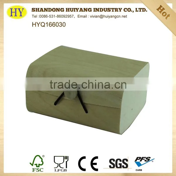 Discount Unfinished Wooden Gift Box Wholesale photo-3