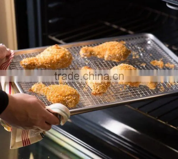 Top Rated Bellemain Cooling Rack - Baking Rack , Chef Quality 12 Inch x 17 Inch - Tight-Grid Design ,Oven Safe, Fits Half Sheet photo-3