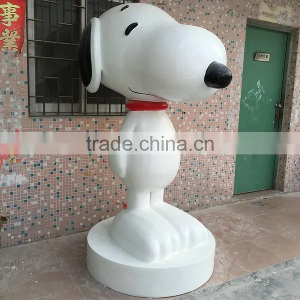FRP Cute Dog Sculpture Statue photo-4
