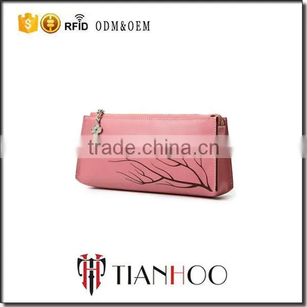 Lady Genuine Leather Hand Bag Cosmetic Bag With Stampa Wholesale photo-3
