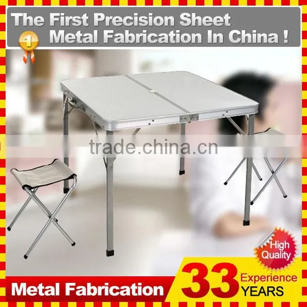 Aluminum Folding Portable Picnic Camping Set Table and Chairs photo-4