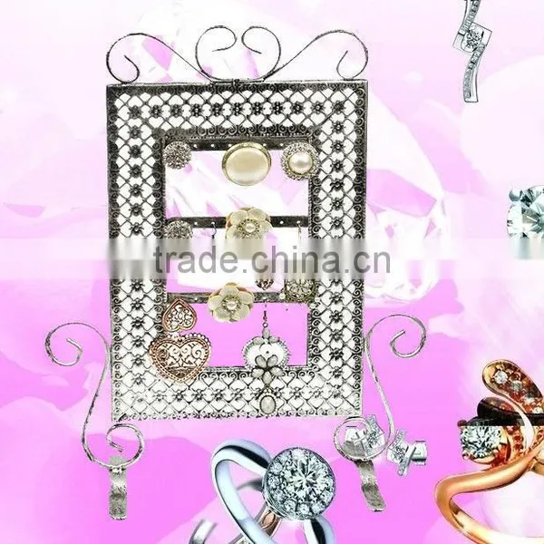 Wire Alphabet Jewelry Display Stand photo-2