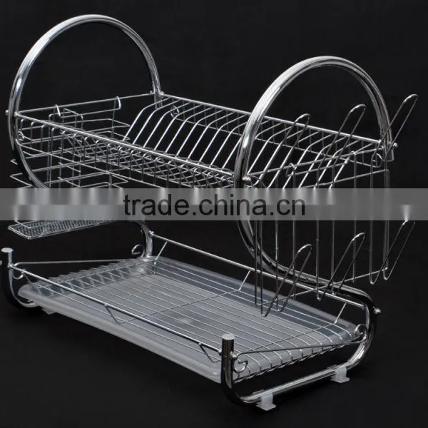 Stainless Steel Kitchen Storage Rack Dish Drying Rack Bowl Rack photo-3
