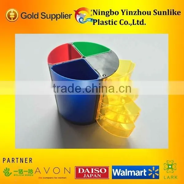 Four Seasoning Plastic Condiment Dispenser/plastic Seasoning Box
