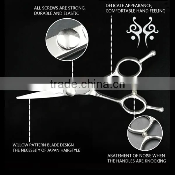 Pure Hand Made Customized Hair Cutting Shears Japanese Cobalt Steel Hairdressing Scissors photo-6