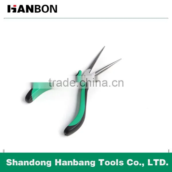 Professional Mini Needle Nose Pliers With Rubber Handle photo-2