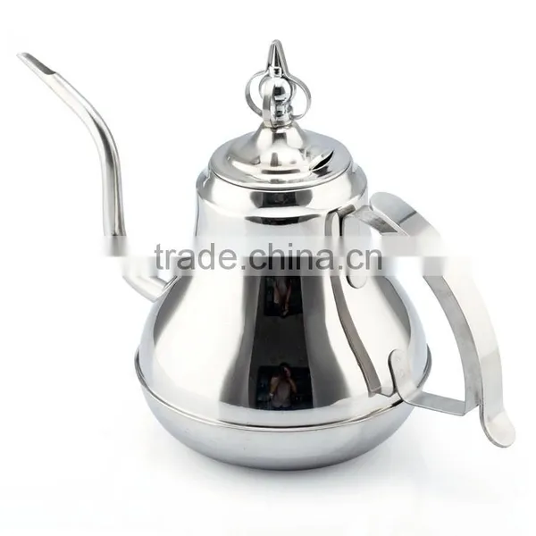 Personalized 18/10 Stainless Steel Delicate Spout Coffee Pot/tea Pot photo-4