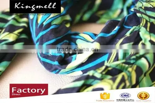 Custom 2017 Classic Digital Printed Silk Scarf for Ladies in Autumn and Winter photo-3