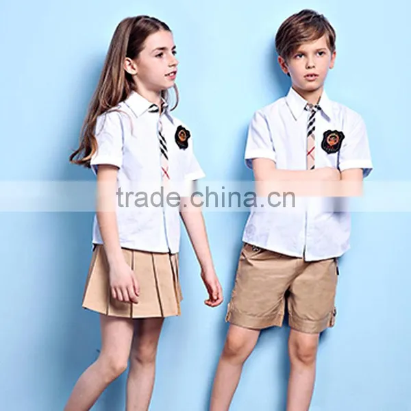 Bespoke School Uniform Cotton Shirt For Boys And Girls photo-4