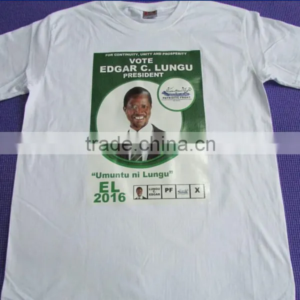 1 Dollar Cheap Polyester Elestion T-shirt photo-2