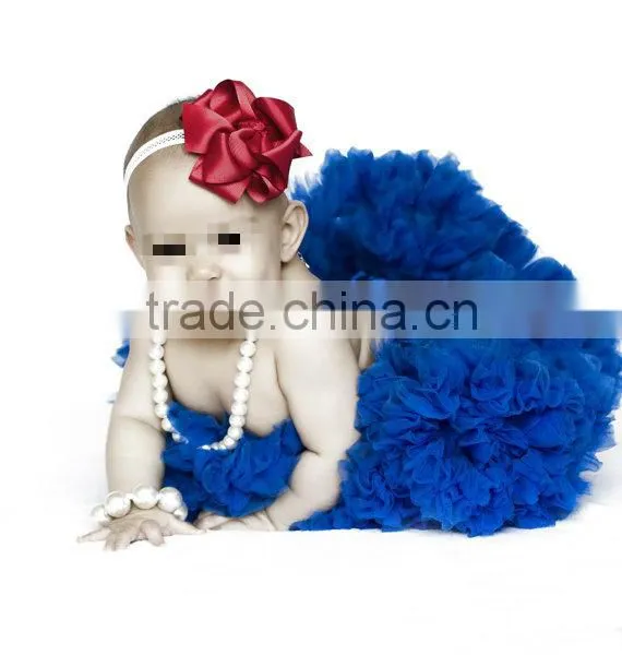Wholesale Blue Tutu Skirtsgirls Rufle Plus Size Skirts Tutu Dresses for Girls photo-3