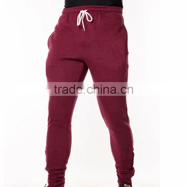 2017 Wholesale Custom Sports Wear Pants Slim Fit Jogger Skinny Sweatpants Jogger Pants Men photo-3