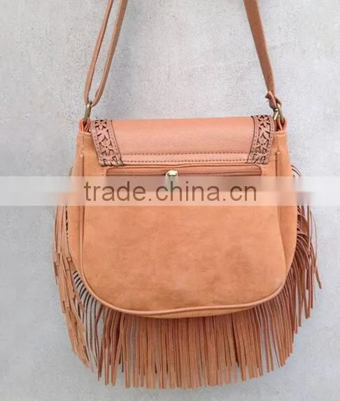 DY0031Z Europea Fashion Atutumn Ladies Tassels Shoulder Bag photo-2