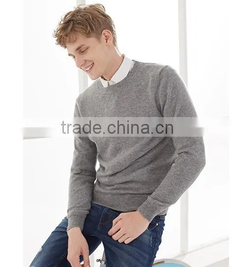 Hot Sale Lowest China Price Fashion Men Thick Cashmere Wool Pullover Sweater photo-2