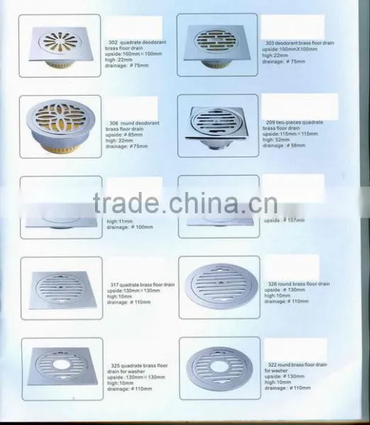 Sanitary Ware-floor Drain & Brass Trap photo-5