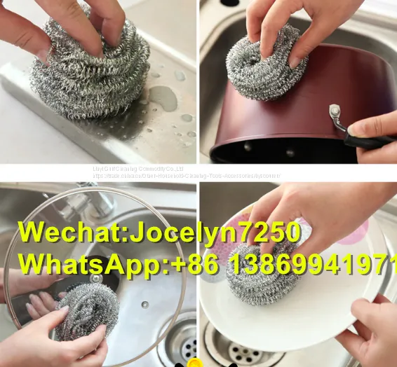 Стальной скребок из нержавеющей стали 410 / кухонный скребок / бытовые средства для очистки / натуральная скребковая чистящая шариковая мята